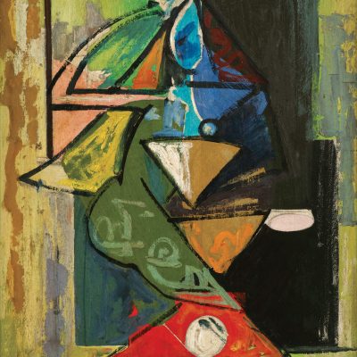 LEE CHENG YONG, <em>DANCER</em>, undated, Oil on board, 60cm x 50cm, estimate RM 22,000 – 30,000
