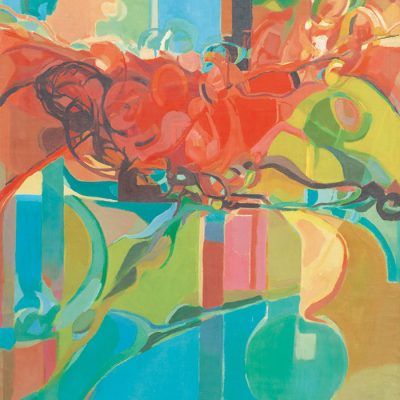 KHALIL IBRAHIM, <em>RECLINING NUDE</em>, 1965, Oil on canvas, 100.5cm x 75.5cm, estimate RM40,000 – 60,000